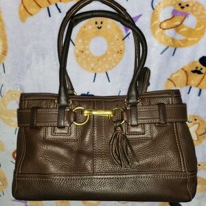 Brown Leather Handbag (SOLD)
